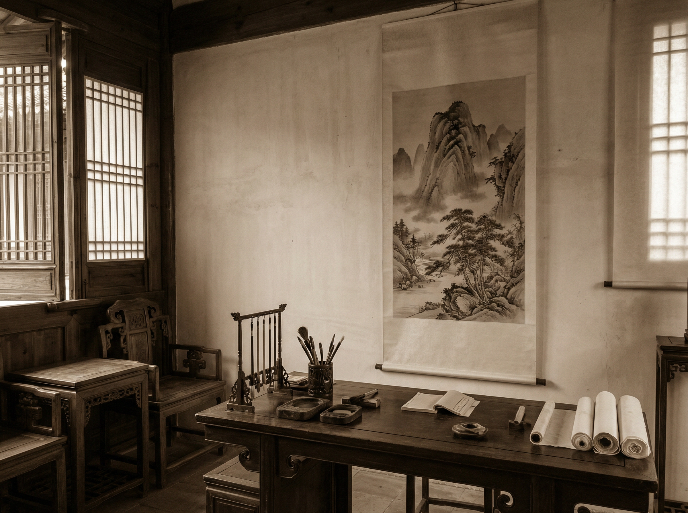 东升国际 - 书法与问答之道